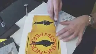 How To Make A CD Sleeve (Missing Persson - When I Fall)