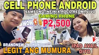 ANDROID PHONE P2,500 P3,500 IPAD, SAMSUNG,INFINIX,POCO,REDMI,VIVO,OPPO at IBAPA!BRANDNEW SECONDHAND