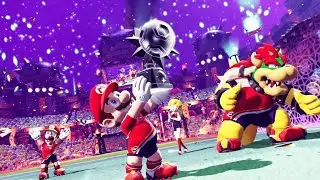 Mario Strikers: Battle League Football Cup Battles Cannon Cup Gameplay Nintendo Switch No Commentary