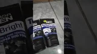 Garnier men turbo bright foam 100ml