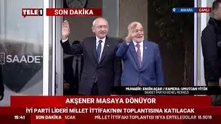 Cumhurbaşkanı adayı Kemal Kılıçdaroğlu sloganlarla karşılandı!