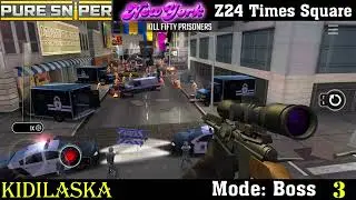 Z24 Times Square Newyork Mode Boss 3 with Z24 F2 Repeater Sniper Rifle
