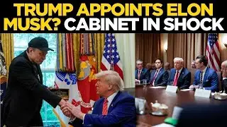 Donald Trump LIVE | Cabinet Stunned as Trump Moves to Elevate Elon Musk | Trump | Elon Musk