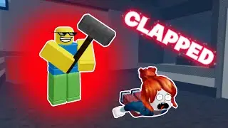 Clapping High Level Players As A NOOB In Flee The Facility