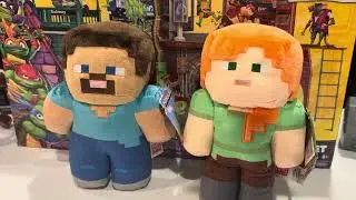 Minecraft Steve and Alex Plush Review