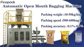Automatic Open Mouth Bagging Machine For Granule-Finopack