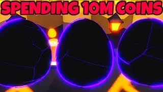 I SPENT 10,000,000 COINS ON THE BEST EGG IN BANNING SIMULATOR X