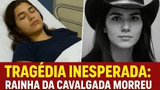 TRAG&Eacute;DIA MORRE GABRIELLY MOREIRA, RAINHA DA CAVALGADA, AOS 16 ANOS