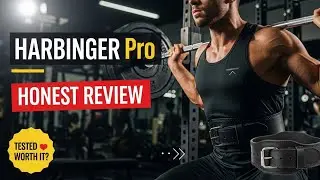Harbinger Pro Leather Weightlifting Belt Review - Honest Test