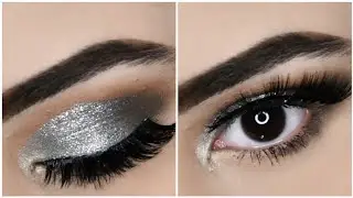 💎Silver glow makeup tutorial 💎