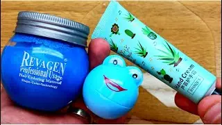 Mixing HAIR COLOR With Slime|Satisfying Video #asmr #makeup #slime