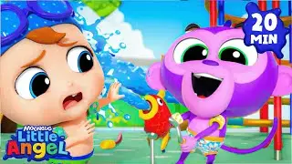 Baby Monkey&rsquo;s No No Lesson: Be Nice! 🙈 | Little Angel And Friends Kid Songs