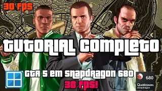 TUTORIAL PT-BR | GTAV 30 FPS NO SNAP 680! | como colocar save | usar cart&atilde;o SD | samsung A05s  | 🗿