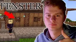 Bau von Fenster und Terrasse & H&ouml;hlenerforschung - Minecraft🌎 #9 mit @noopachu
