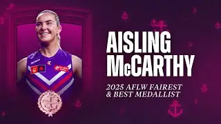 2025 AFLW Fairest & Best | First Place
