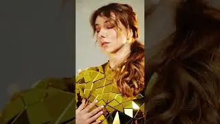 Gold Mirror Circus Carousel costume