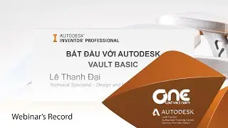 OneCAD | Bắt đầu với Vault Basic