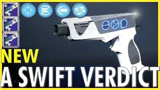 destiny 2 - *NEW* (A SWIFT VERDICT) legendary sidearm - season 15 prophecy dungeon new weapon reward