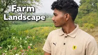 Farm Landscape | गांव की सादगी और सुकून 🌾