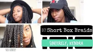 DIY: Short Box Braids