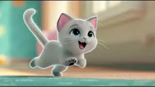 🐱 Miau Miau, Gatinho Quer Brincar 🎶 #musicainfantil #kids #educacaoinfantil