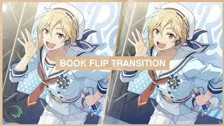 book flip transition / alight motion