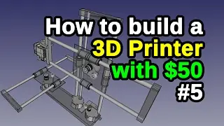 Simple 3D | RepStrap Printer #5 | Homemade Structural Parts | DIY at Home