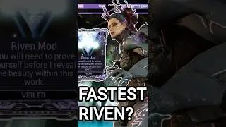 FASTEST Way to Get A Riven Mod When Just Starting Warframe??? #warframe #riven