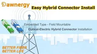 Embedded Type- Field Mountable Optical-Electric Hybrid Connector