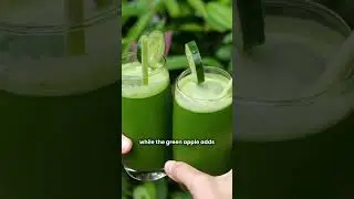 Detox + Slim Down with This 5 Ingredient Green Machine