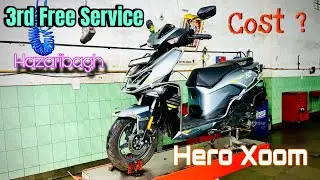 Hero Xoom 3rd Free Service in Hazaribagh – Full Cost Breakdown & Experience!”