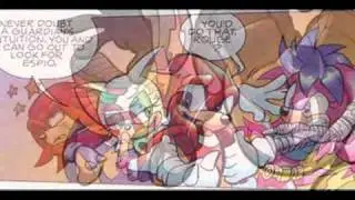 Knuckles the Echidna-Brave Foot Soldier