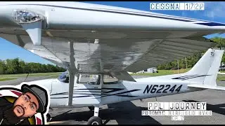 Private Pilot Journey EP2 | Sim2Cockpit | Slow Flight | Power On/Off Stalls | Potomac Airfield (VKX)