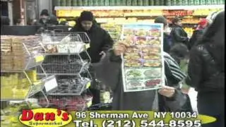 comercial dans supermarket