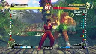 SSFIVAE~ Guy (Nebbiez) vs.  Sagat (king sagat 2010) HD