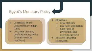 Egypt Monetary and Fiscal Policy   SD 480p