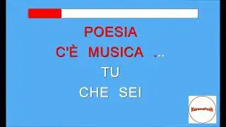SE PERDO TE - KARAOKE ROBY  FACCHINETTI