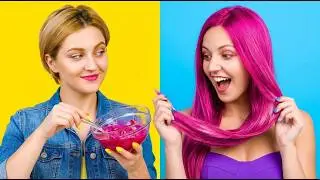 IDEE BRILLANTI PER LE RAGAZZE E I LORO PROBLEMI! || Trucchi di Bellezza su 123 GO! GOLD