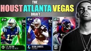 THE HOUSTATLANTAVEGAS DRAFT! Madden 19 Draft Champions Gameplay