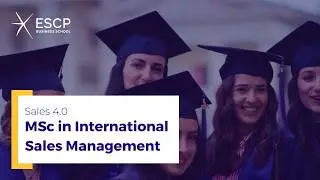 Overview: SALES 4.0 | Master in International Sales Management (MSc)