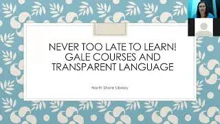 Never Too Late to Learn