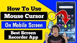 how to use cursor in mobile | How to use cursor Mouse in mobile | Mouse cursor