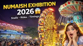 Numaish Exhibition 2026 complete Guide /timings/entry fee & rides #numaishhyderabad #viral#trending 