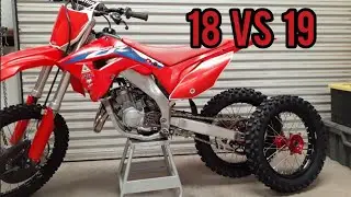 18 vs 19 inch rear wheel