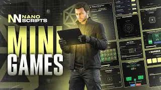 +20  Minigames Pack in One Script - Nano Scripts Fivem