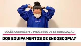 Como é feita a higienização dos aparelhos endoscópicos