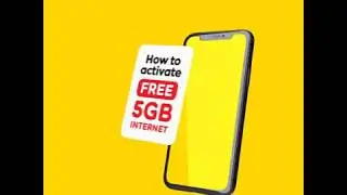 Get your free 5GB internet Add-on in a few short steps!