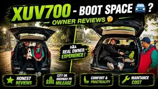 XUV700 -Boot Space 🥹🔥 | Family Luggage Test | Real Review