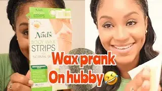 😱EXTREME 😱WAX PRANK ON HUSBAND||REVENGE PRANK