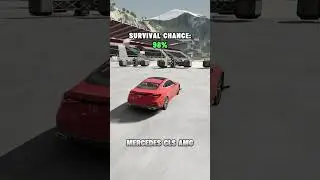 Jump And Brake Test #beamngdrive #gaming #fyp #car #game #viral #foryou #crash